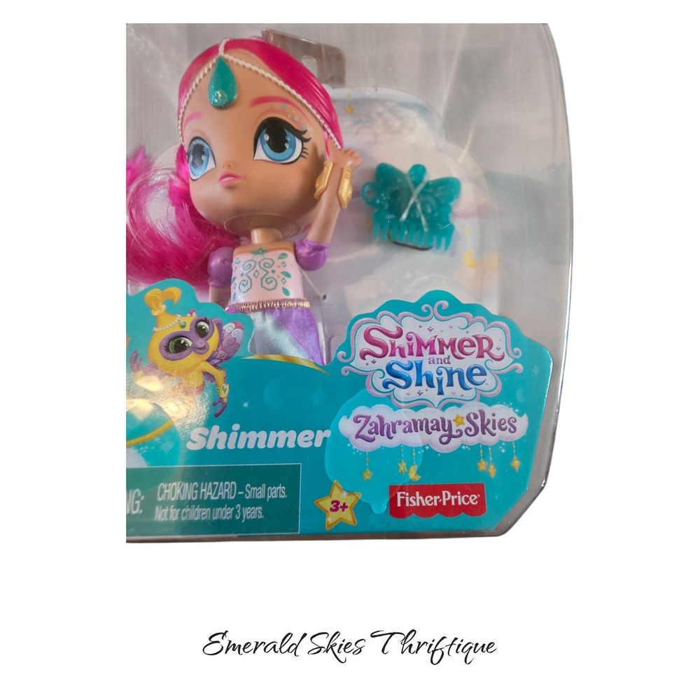NIB Shimmer Shine SHIMMER 6" Genie Doll Zahramay Nickelodeon free ship - Picture 2 of 3